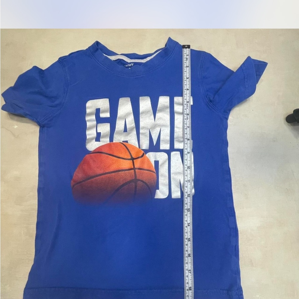 Carter's Vibrant Blue T-Shirt.Size 8 boy - Picture 4 of 6